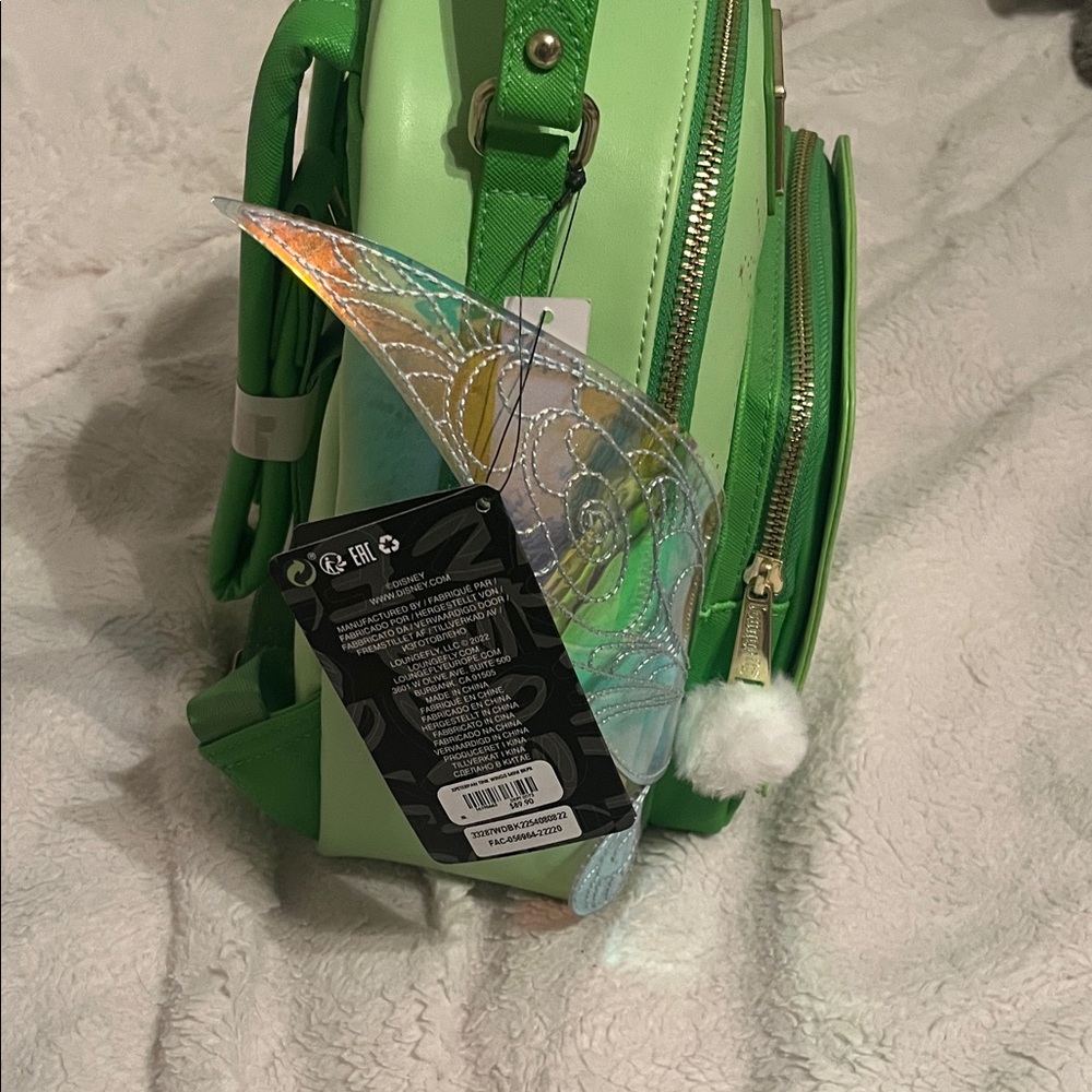 Loungefly Tinkerbell Backpack - Picture 2 of 3